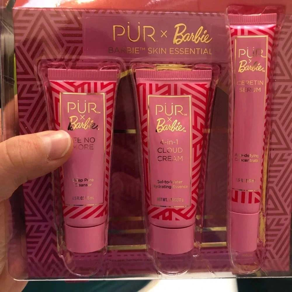 NIB PUR X BARBIE SKIN ESSENTIALS SET
